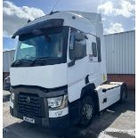 A Renault T430 4x2 Tractor Unit, Reg. No.LK64LPF, first registered 27/10/2014, indicated 640,629 km,