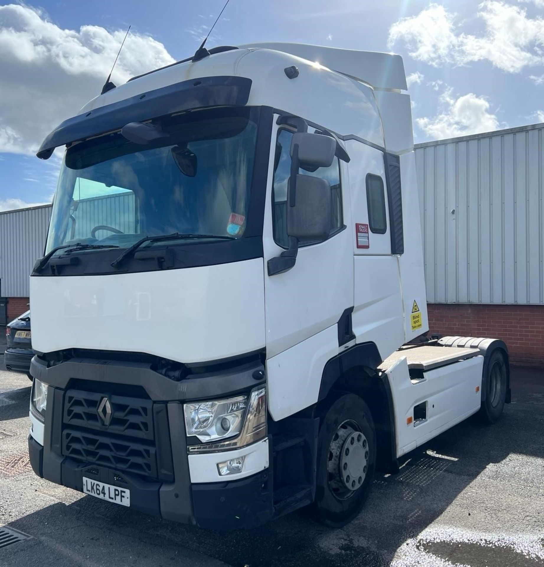 A Renault T430 4x2 Tractor Unit, Reg. No.LK64LPF, first registered 27/10/2014, indicated 640,629 km,