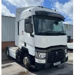 A Renault T430 4x2 Tractor Unit, Reg. No.LK64GZV, first registered 27/10/2014, indicated 673,663 km,