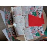 Christmas Cards - Market Scene. 16 Packs of 8 Cards