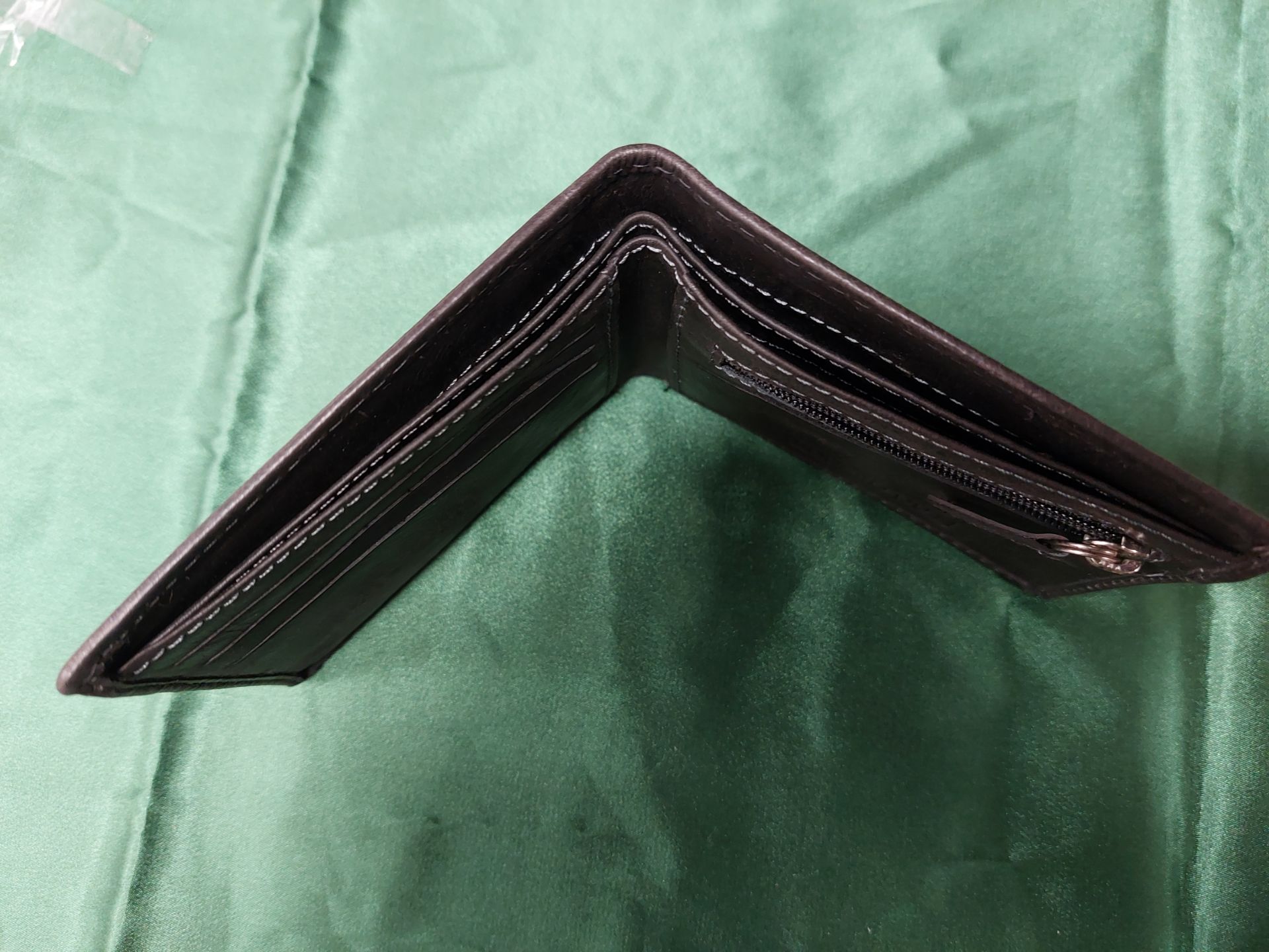 Black Leather Wallet - Image 2 of 4