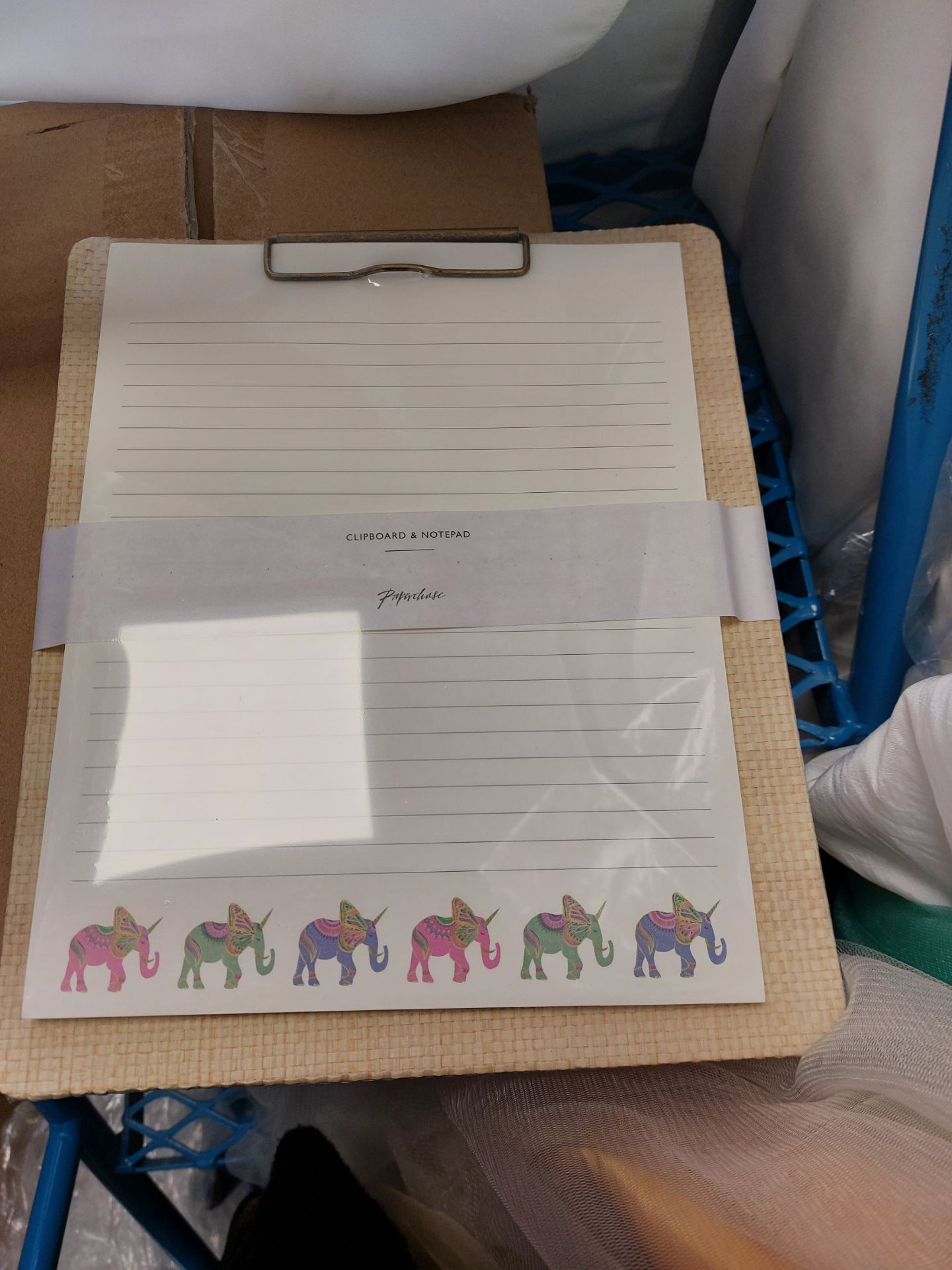 Raffia Clipboard X 4 From Paperchase