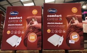 5x SILENTNIGHT ELECTRIC BLANKET - NO VAT