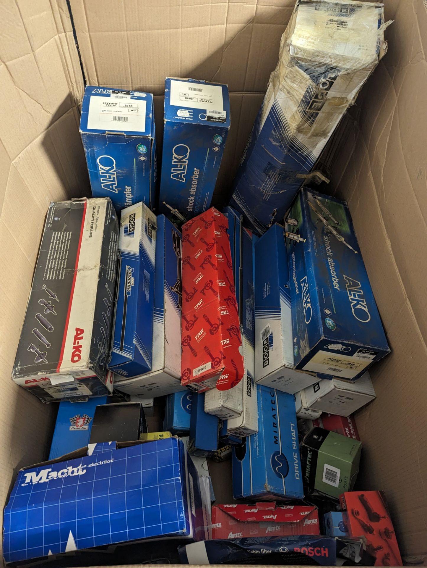 Full Pallet of Car Parts Job Lot Filter Timing Belt Valves Suspension Liquidation RRP £2800 Lot#...