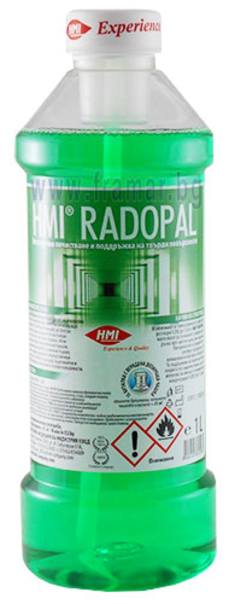 20 x HMI Radopal Disinfectant For Cleaning of Hard Surfaces 1L - Image 2 of 3