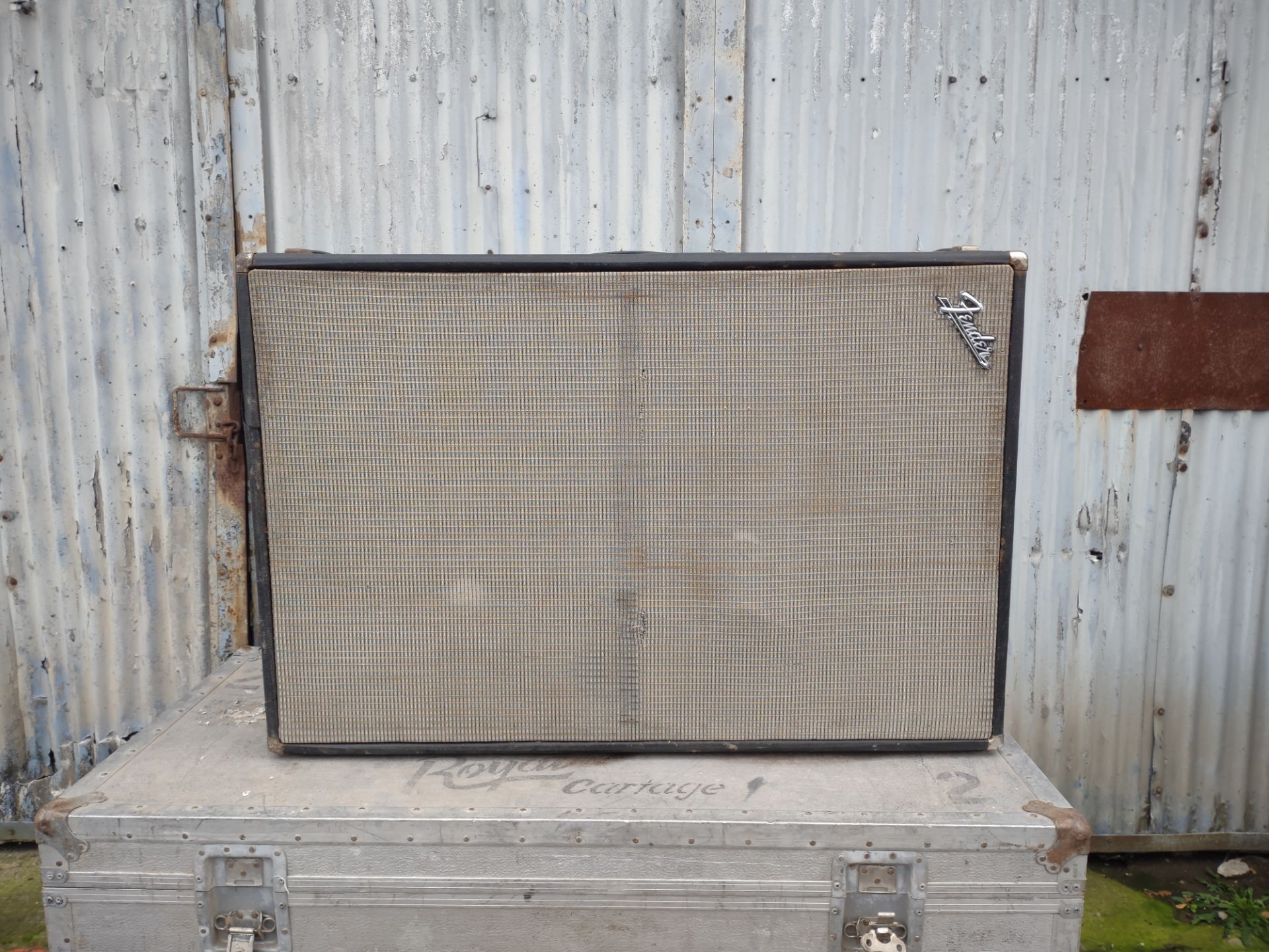 Fender Very Large Retro Vintage Speaker, 115*76*30cm Sourced From Luxury House Clearance - Bild 5 aus 5