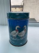 Vintage Tin Featuring Geese