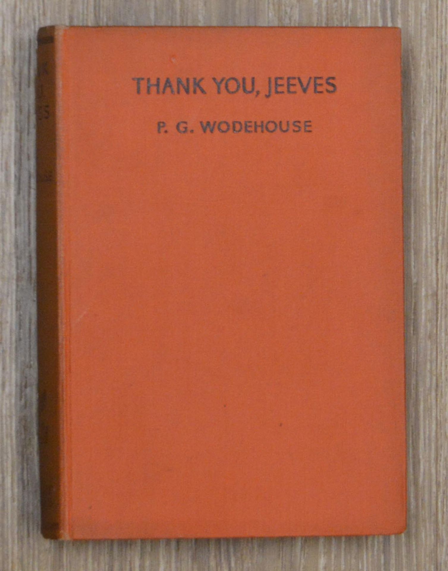 [Books] P.G.Wodehouse Thank You Jeeves 4th Printing VG Condition