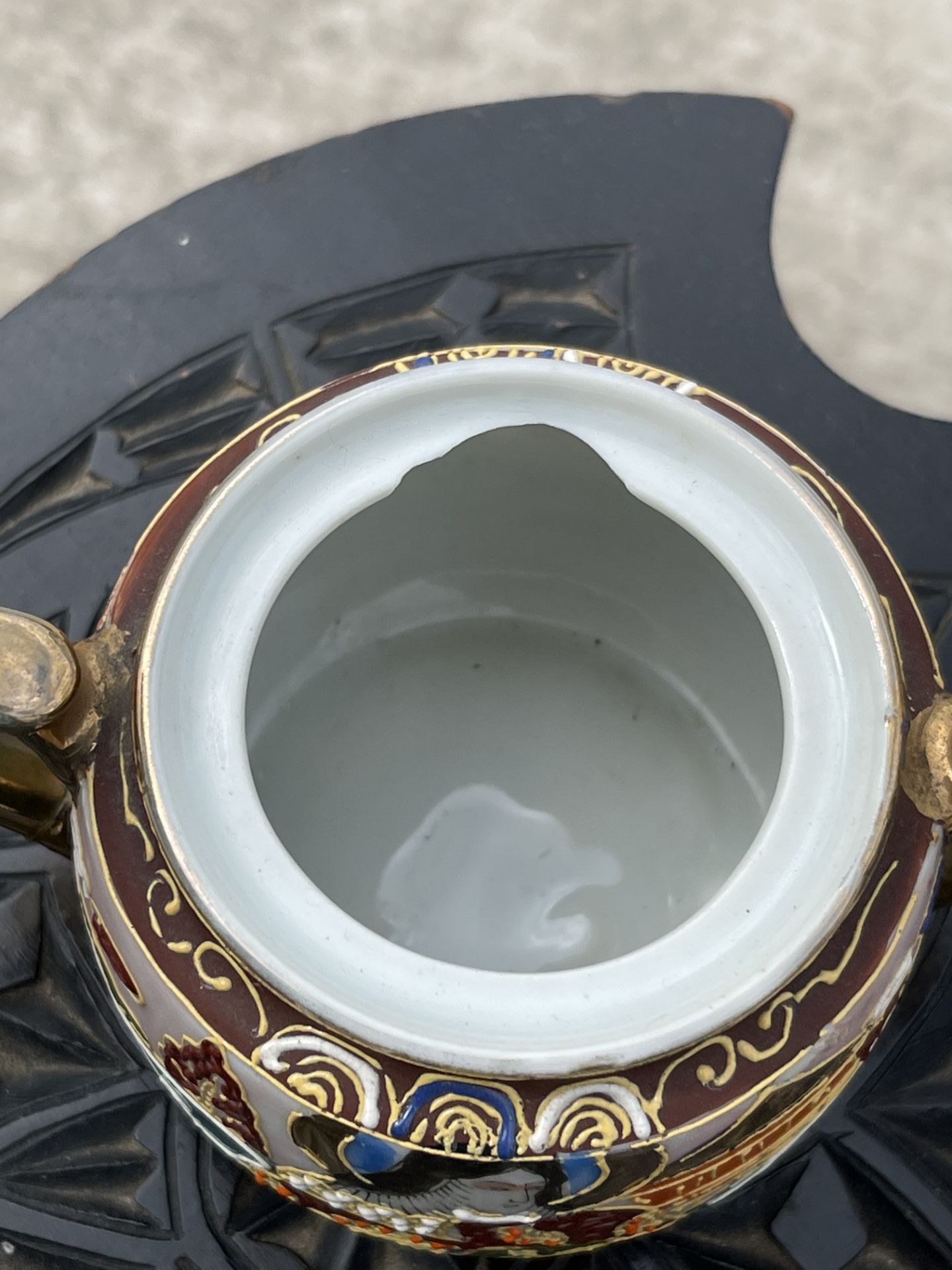 Satsuma Dragonware Tea Service - Image 14 of 15