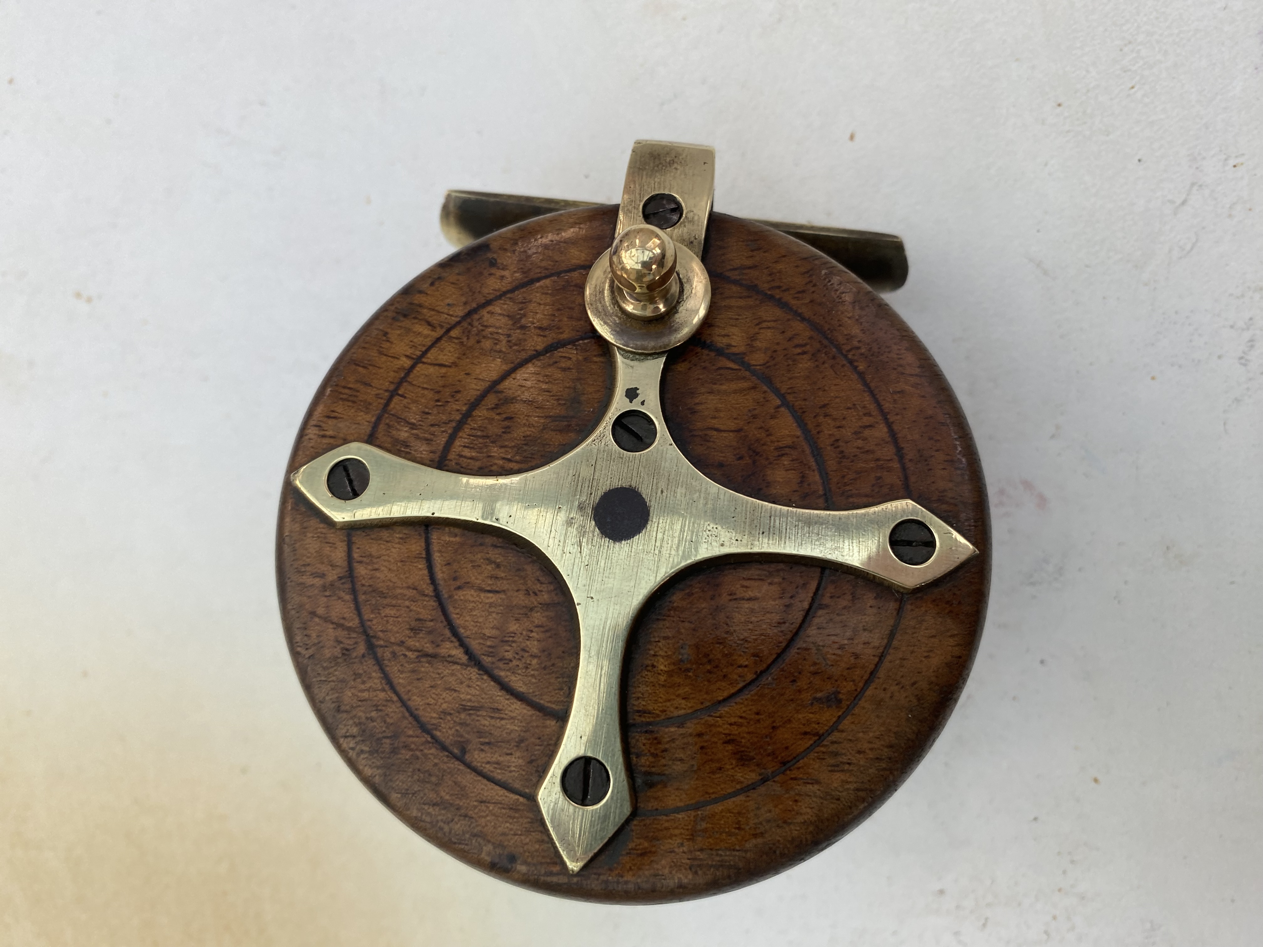 Wooden Fishing Reel