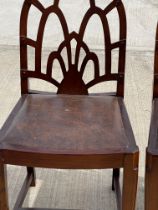 Pair of Vintage Gothic Chairs