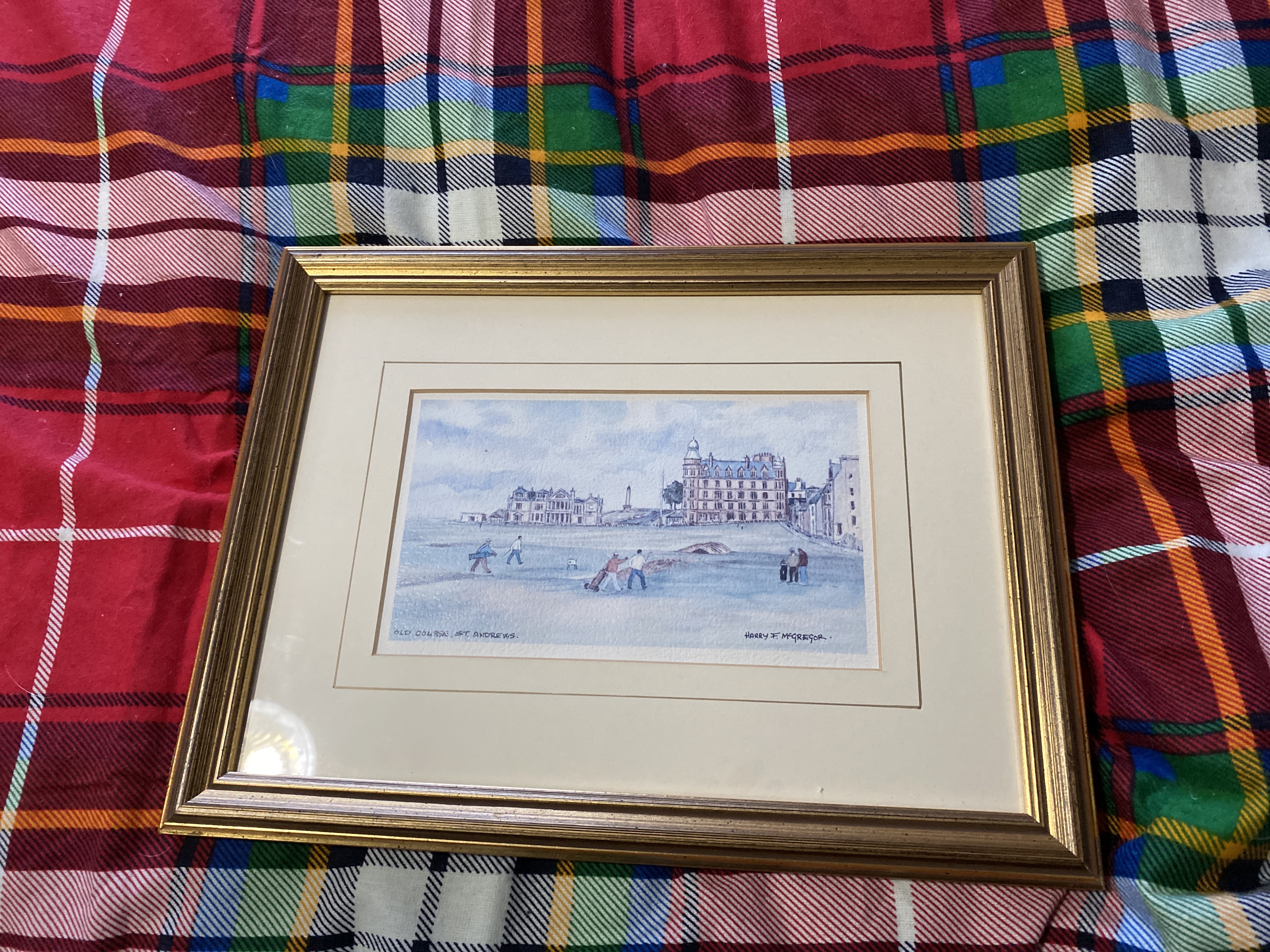 Print of St Andrews Ild Xouse