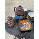 Satsuma Dragonware Teaset