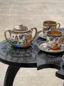 Satsuma Dragonware Tea Service