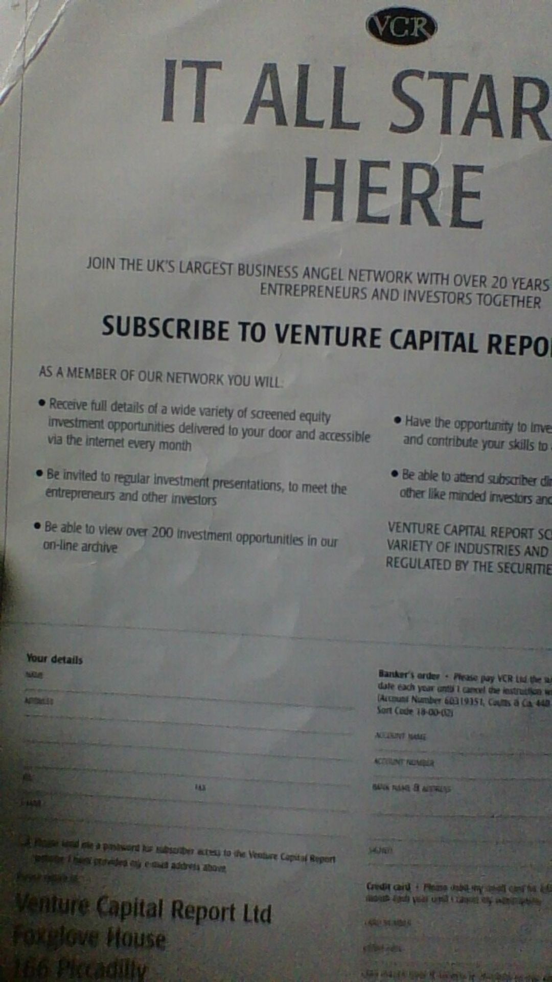 2001 - Rare Magazine. Venture Capital Report (VCR) - Established 1978. Investments and Networkin... - Image 4 of 13