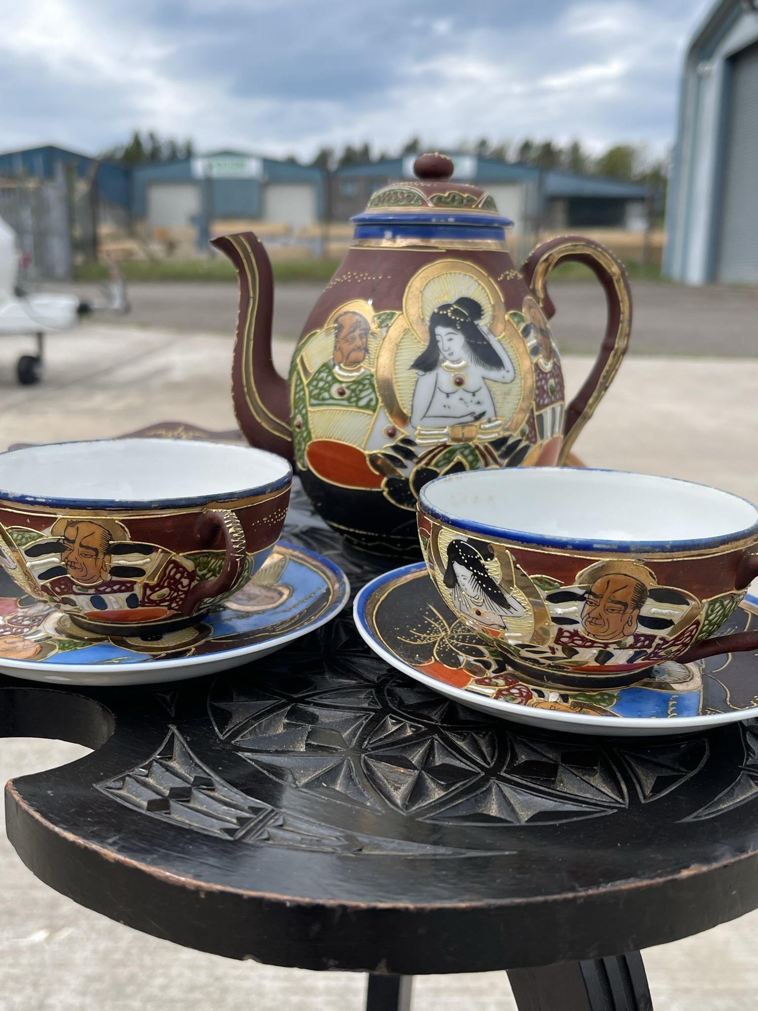 Satsuma Dragonware Teaset - Image 20 of 26