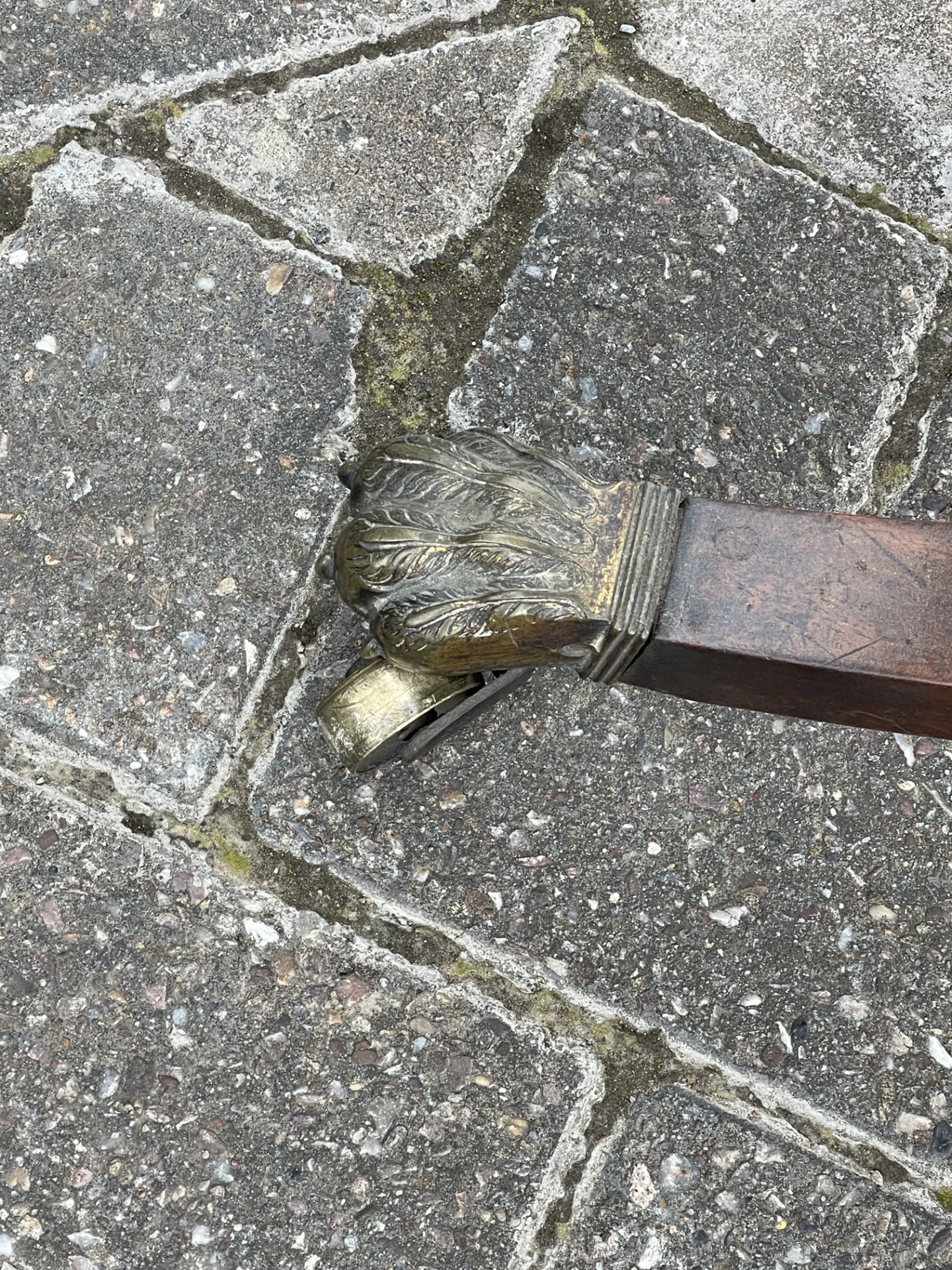 Regency Pedestal Claw Foot Table - Image 14 of 21