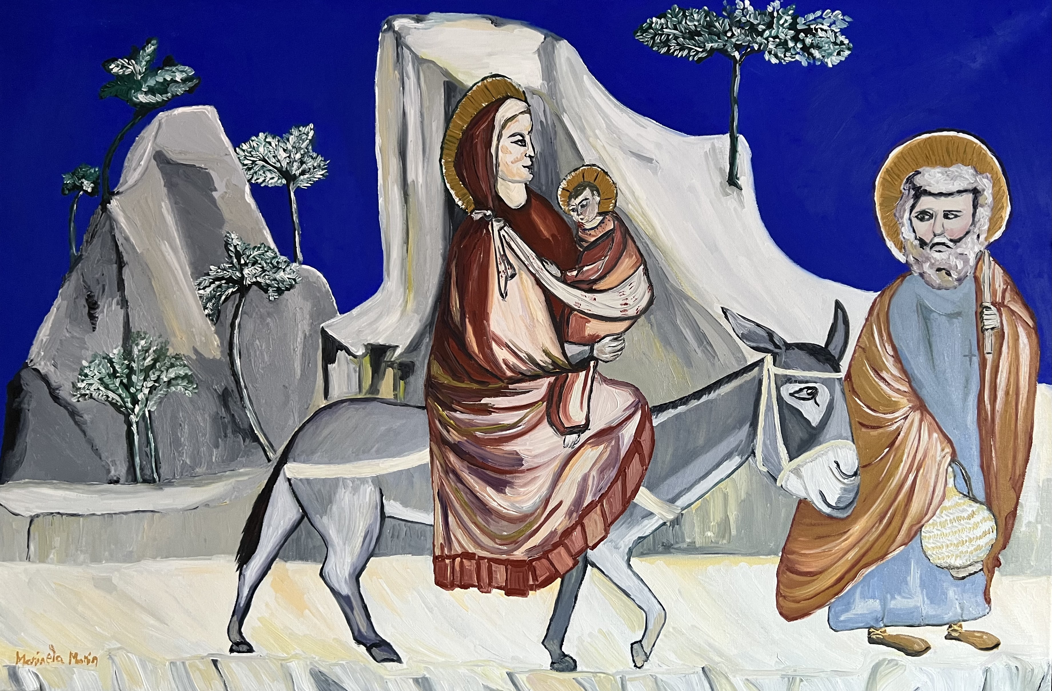 “The The Flight into Egypt”