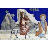 “The The Flight into Egypt”