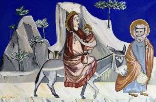 “The The Flight into Egypt”