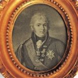 Signed Luigi Schiavonetti Framed Portrait Charles Ferdinand d'Artois Duke of Berry