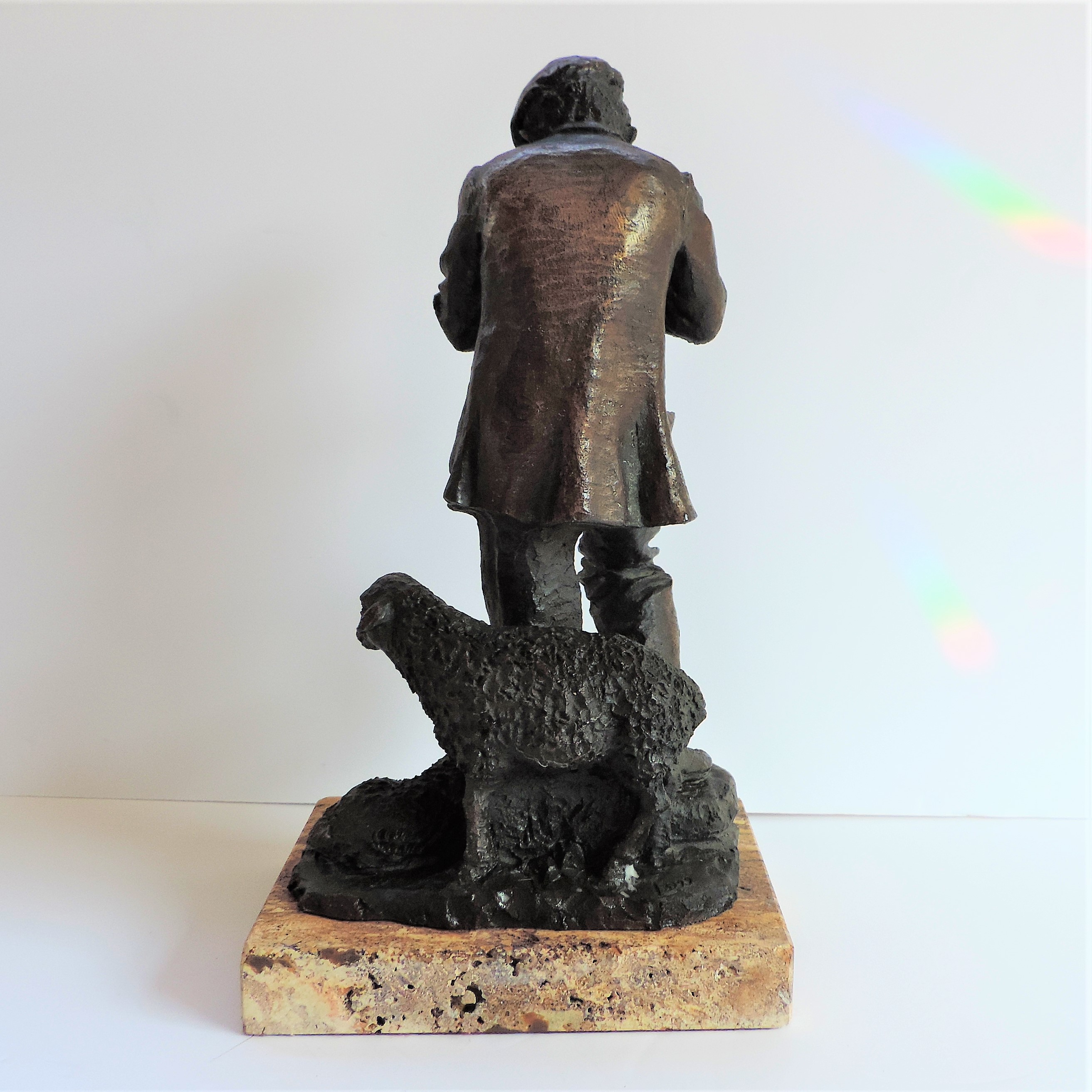 Signed Josep Bofill Bronze Sculpture Companions of Solitude c. 1980's - Image 6 of 10