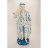 Antique Vion & Baury French Hand Painted Porcelain Figurine