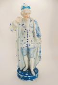 Antique Vion & Baury French Hand Painted Porcelain Figurine