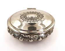 Antique Silver Plated Trinket Box