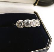 Sterling Silver 2CT Cubic Zirconia Ring