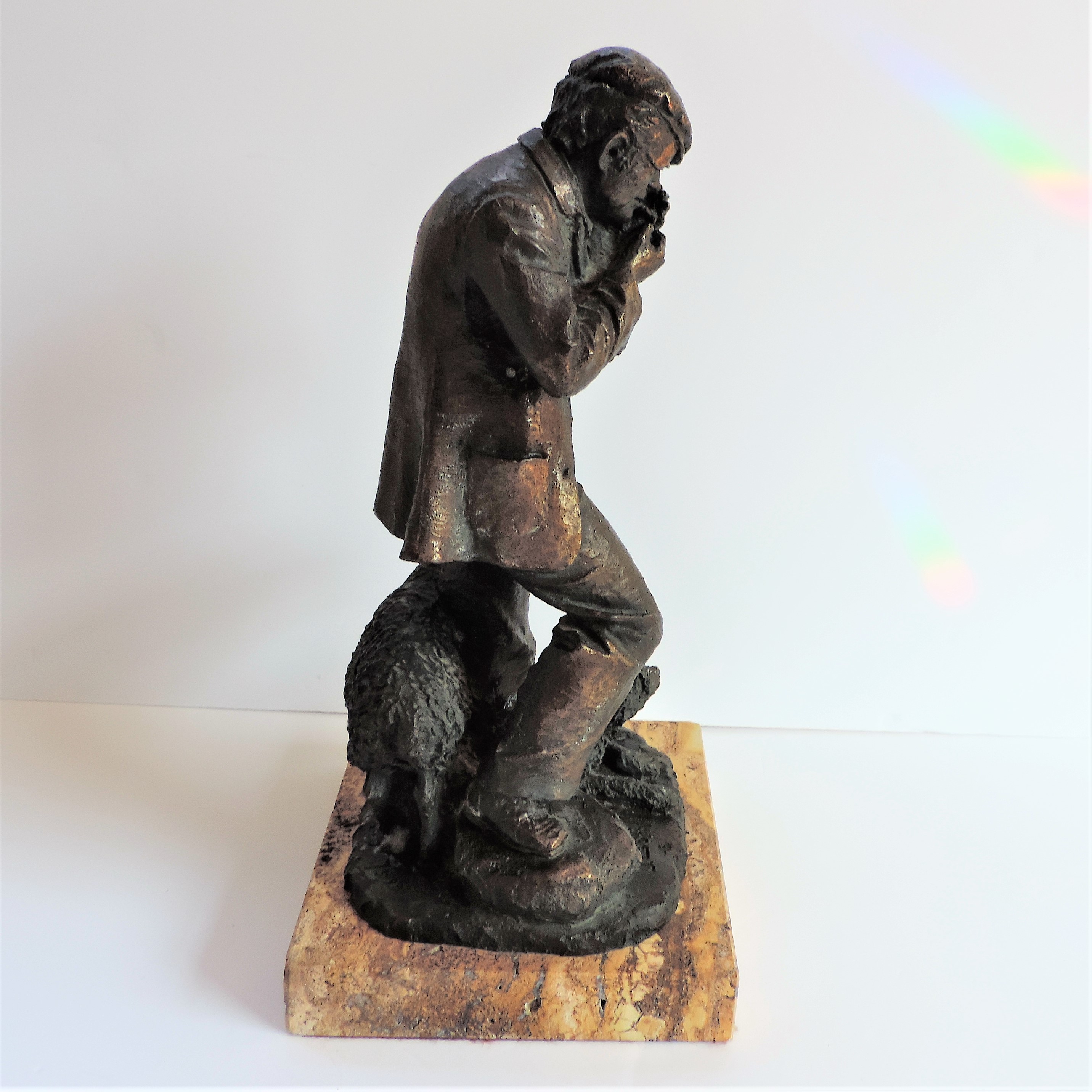 Signed Josep Bofill Bronze Sculpture Companions of Solitude c. 1980's - Image 3 of 10