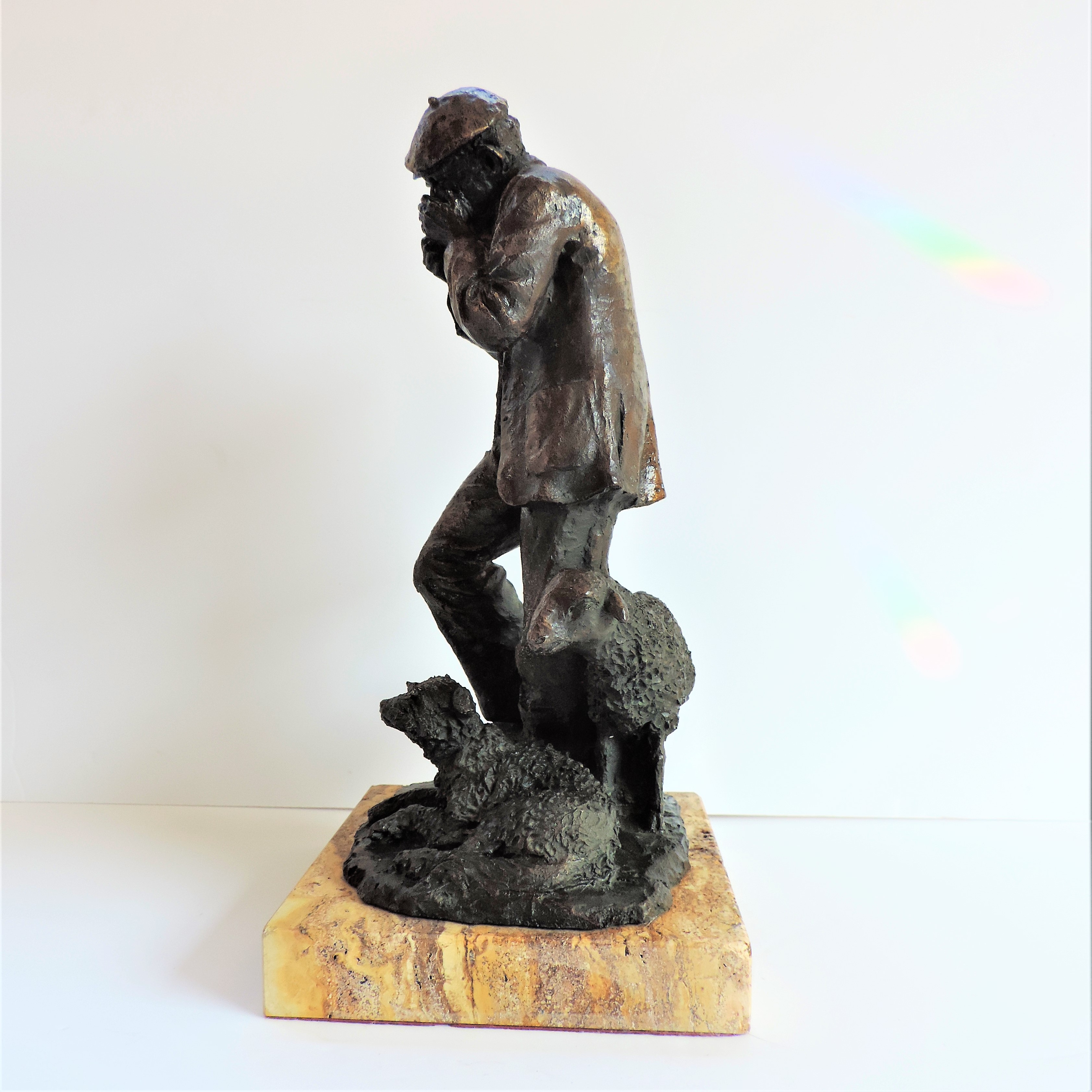 Signed Josep Bofill Bronze Sculpture Companions of Solitude c. 1980's - Image 2 of 10