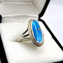 Artisan Sterling Silver Gemstone Ring