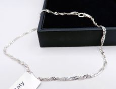 Italian 925 Silver Bracelet Ne with Gift Pouch