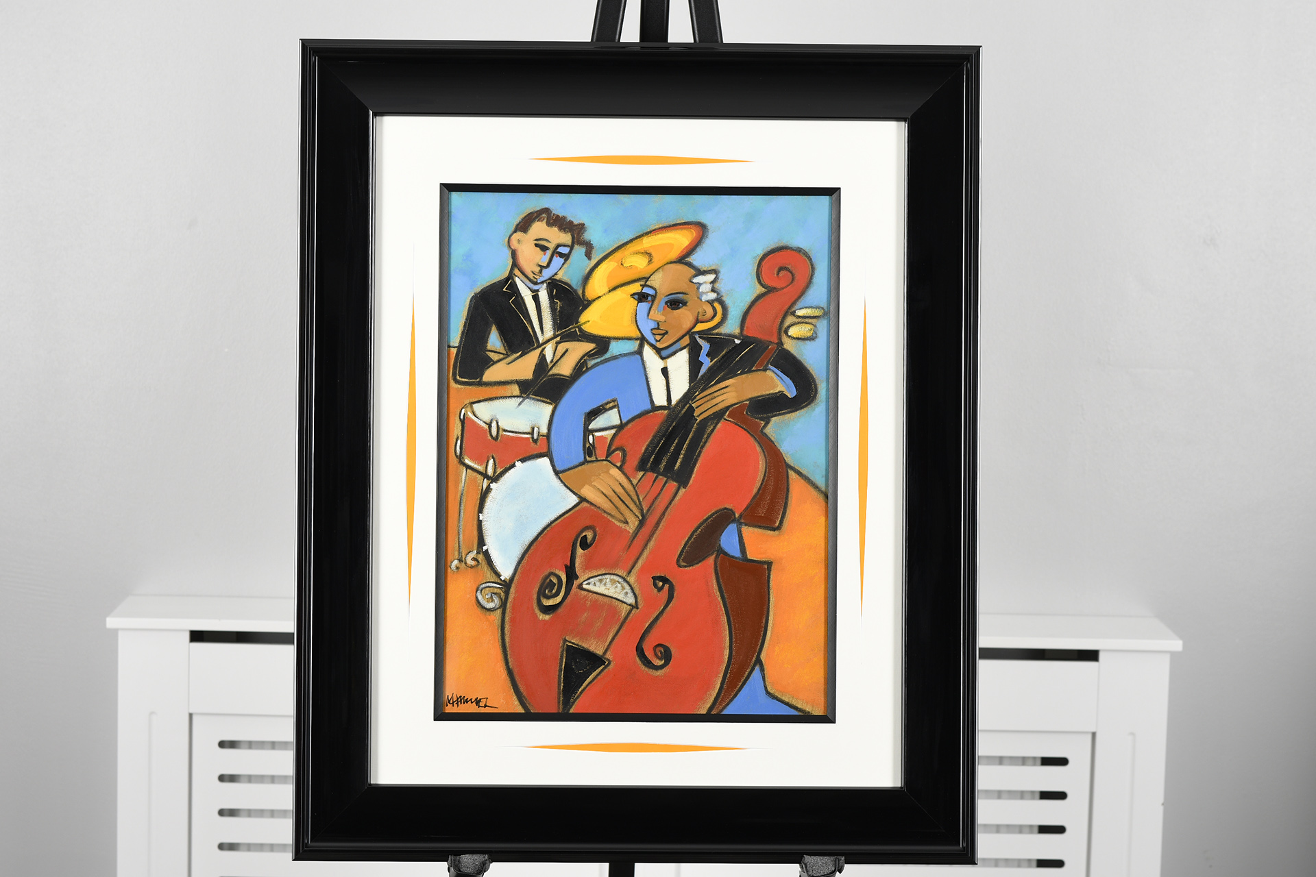 Original Marsha Hammel Jazz Painting
