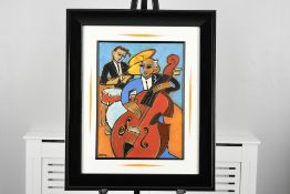 Original Marsha Hammel Jazz Painting