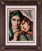 Tamara de Lempicka "The Green Turban" with Lempicka Estate