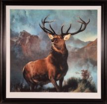 Edwin Landseer Limited Edition "Monarch of the Glen" One of only 85