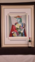 Pablo Picasso Limited Edition "Portrait of Marie-Therese, 1937"