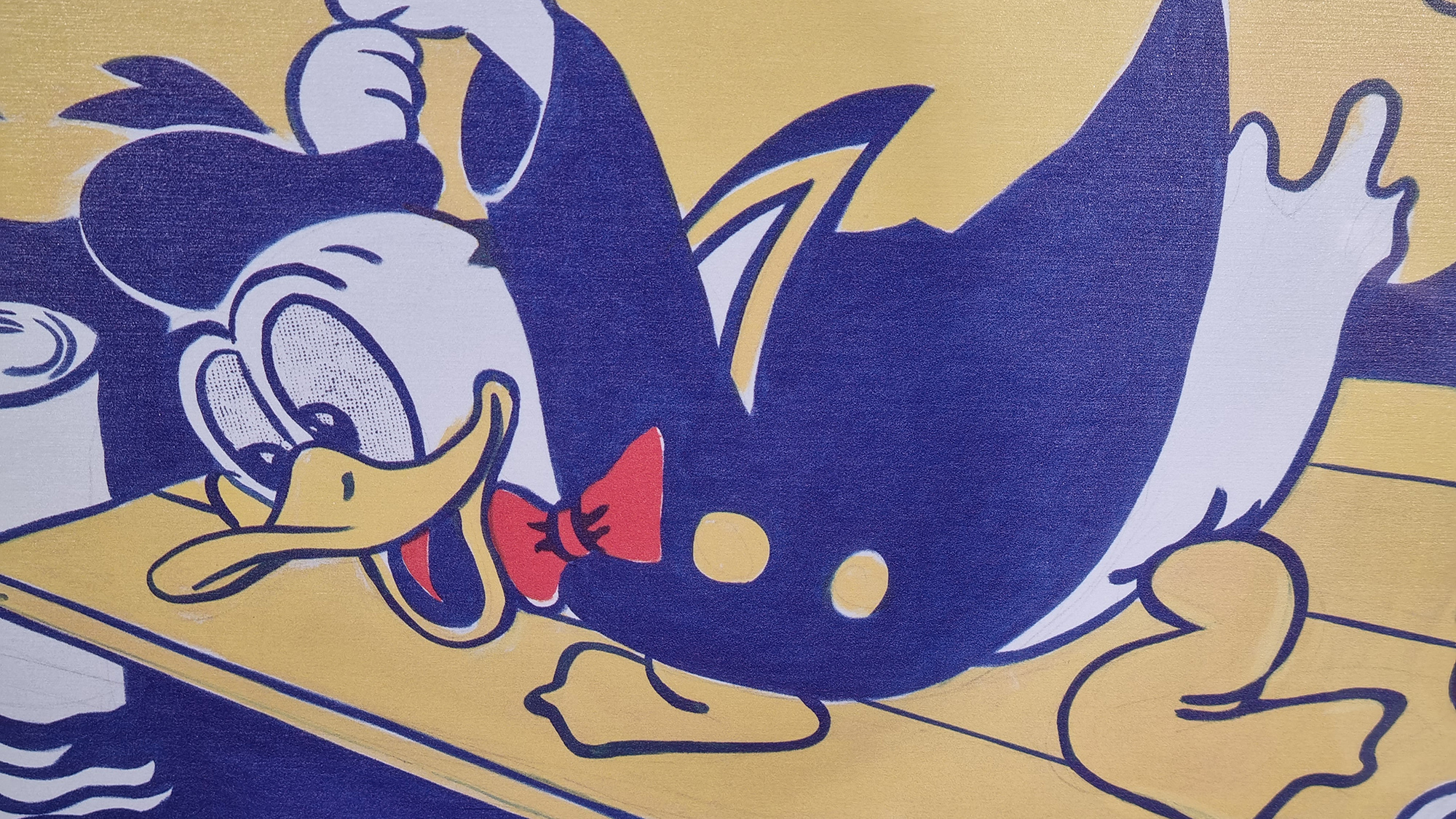 Rare Roy Lichtenstein "Look Mickey, 1961" Limited Edition on Metal. - Image 3 of 9