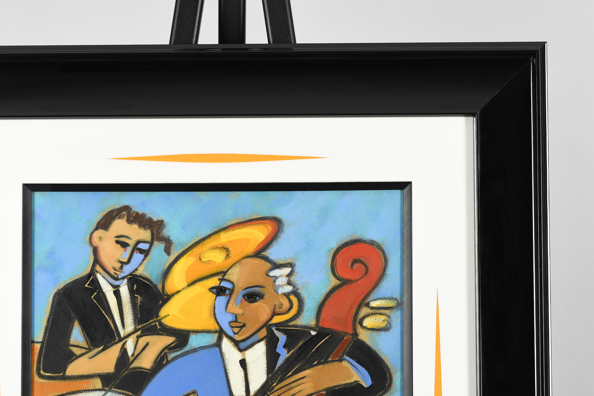 Original Marsha Hammel Jazz Painting - Image 5 of 11