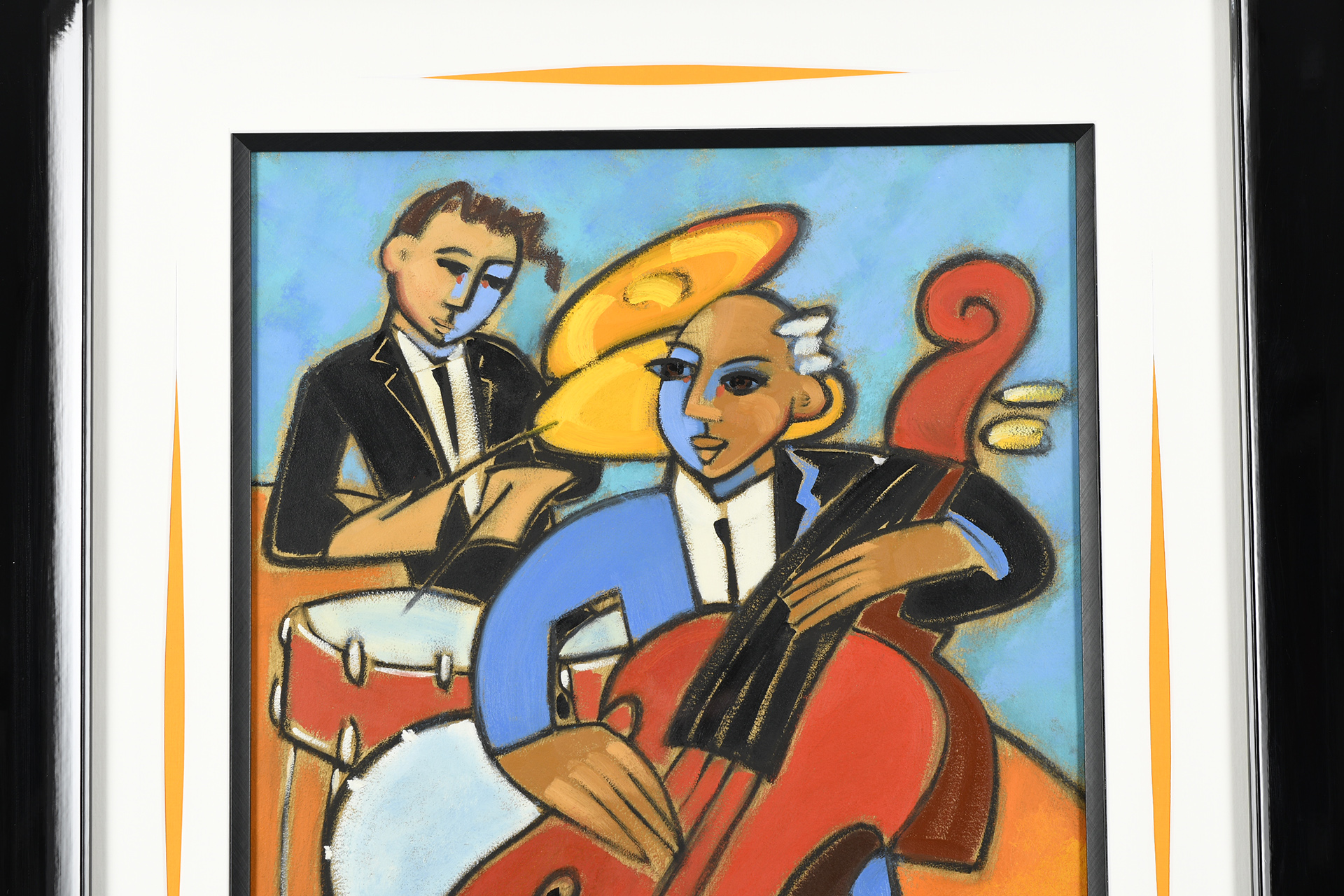 Original Marsha Hammel Jazz Painting - Image 11 of 11