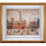 L.S. Lowry Limited Edition "Coming Home from the Mill, 1928"