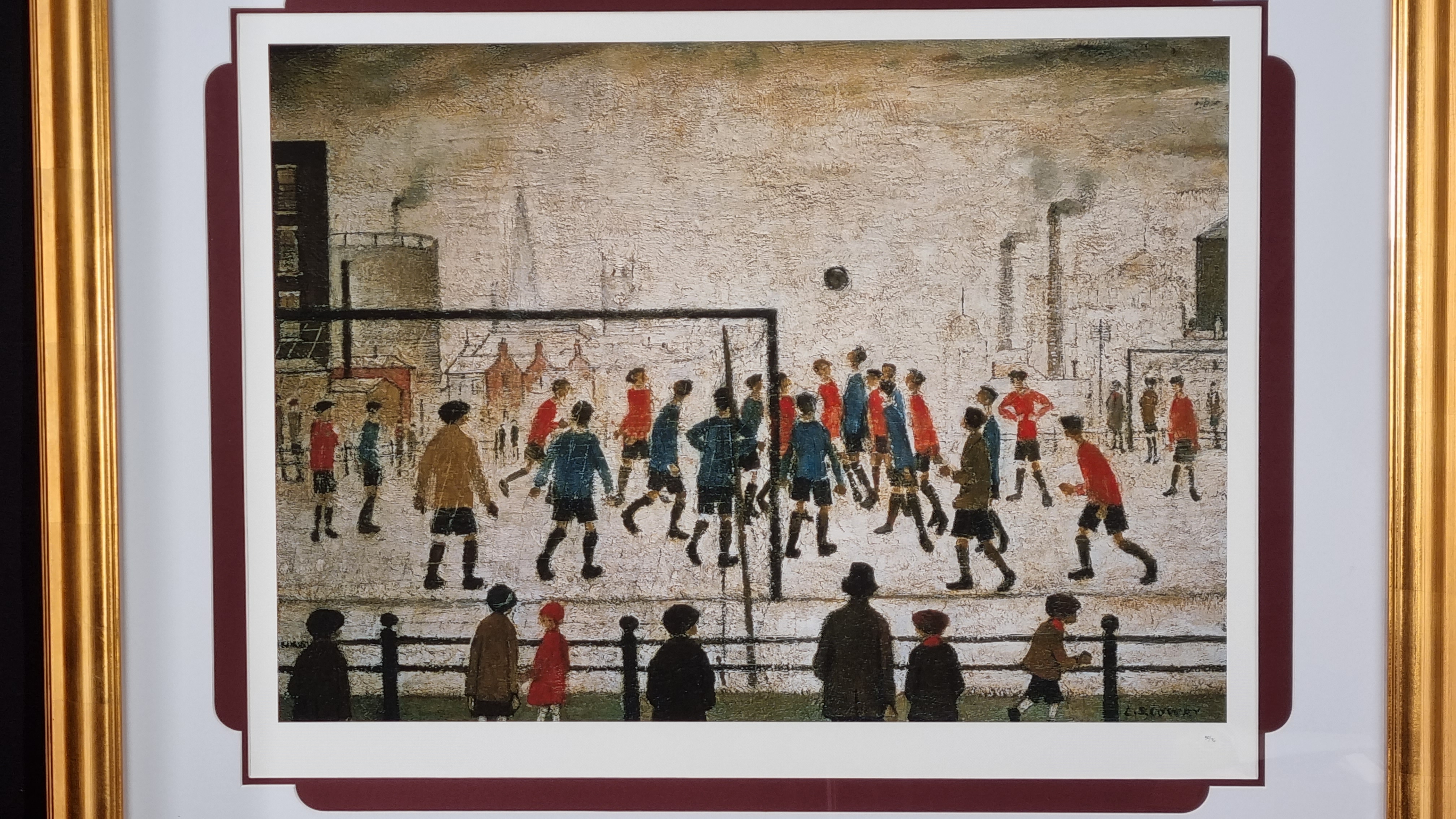 “The Football Match” Limited Edition L.S. Lowry - Image 3 of 6