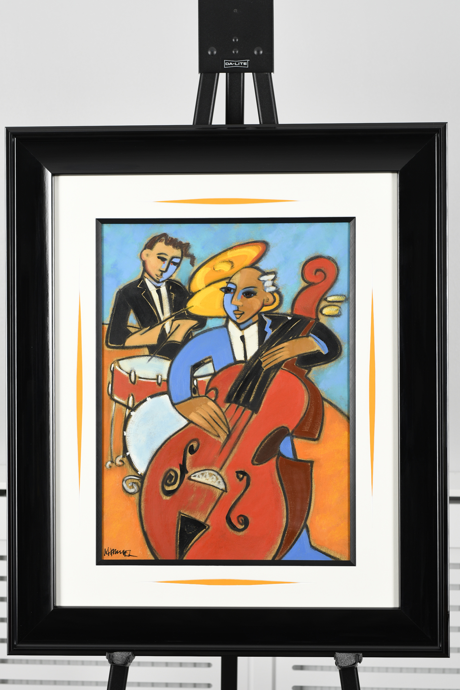 Original Marsha Hammel Jazz Painting - Image 8 of 11