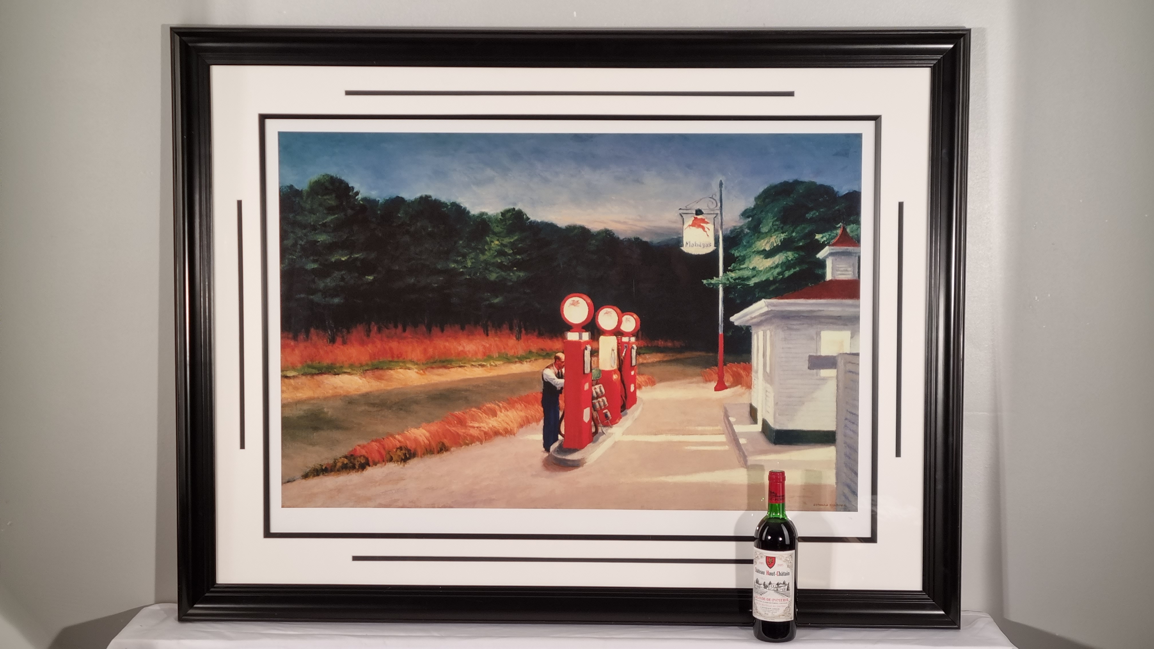 Rare Edward Hopper Limited Edition "Gas, 1940" Certificated. - Image 7 of 9