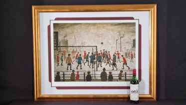 “The Football Match” Limited Edition L.S. Lowry