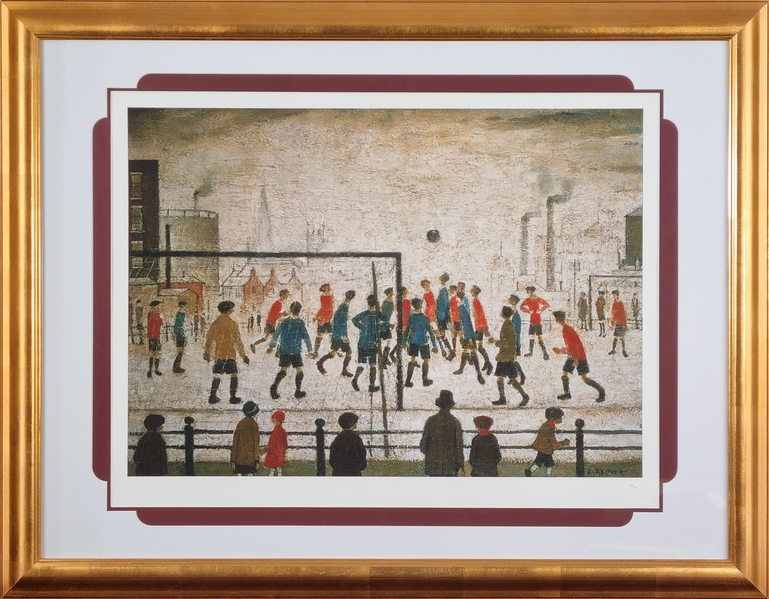 “The Football Match” Limited Edition L.S. Lowry - Image 2 of 6