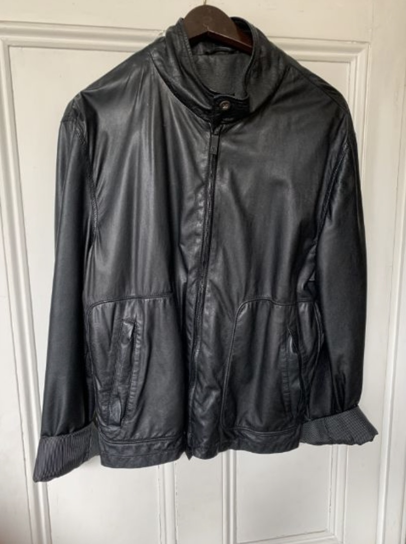 Armani Collezioni Lambskin Jacket