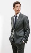 Wool Flannel Regular Fit Suit Jacket, Charcoal Size 40R |RRP £170 - Sourced From A Major UK Retailer